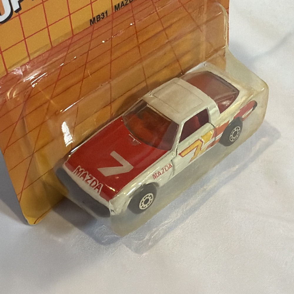 Vintage Matchbox Lot Porsche Turbo Mazda RX7 VW Golf GTI Carded 80s - Picture 9 of 14